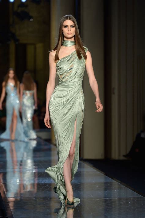 glamour versace|versace runway dresses.